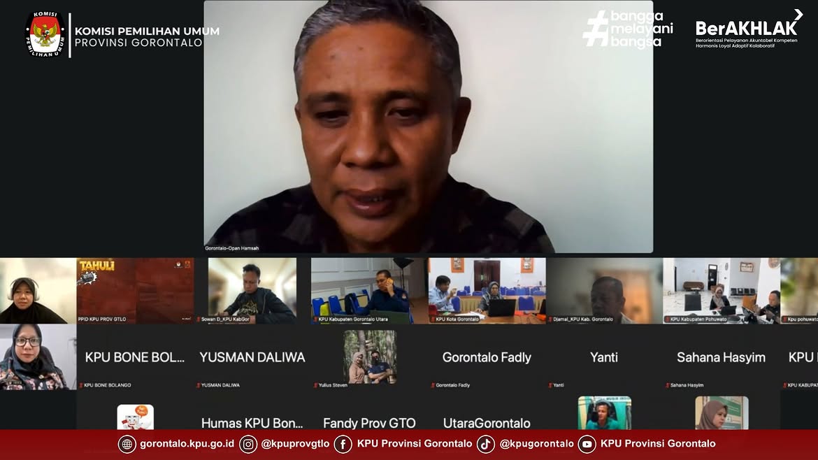 Rapat Evaluasi Pengelolaan E-PPID Semester 1 Tahun 2026